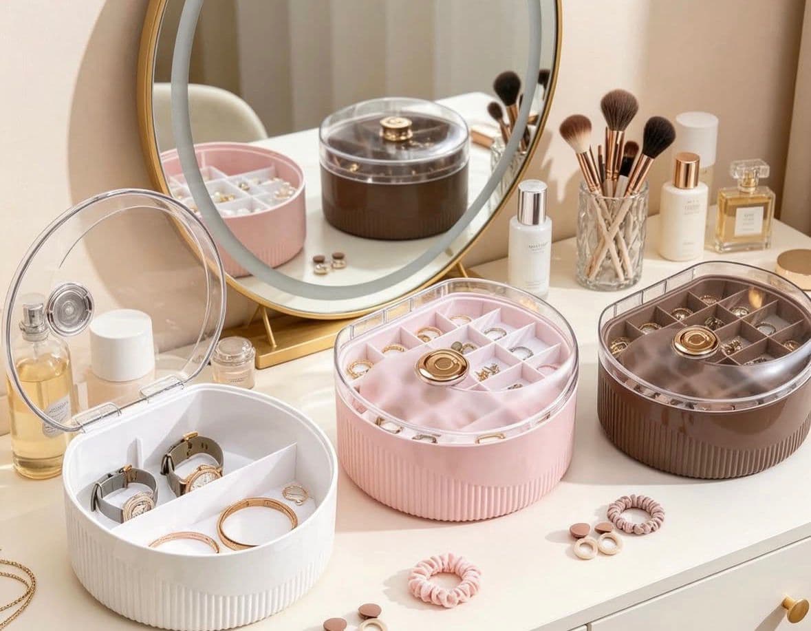 CAJA DE ALMACENAMIENTO PARA JOYAS