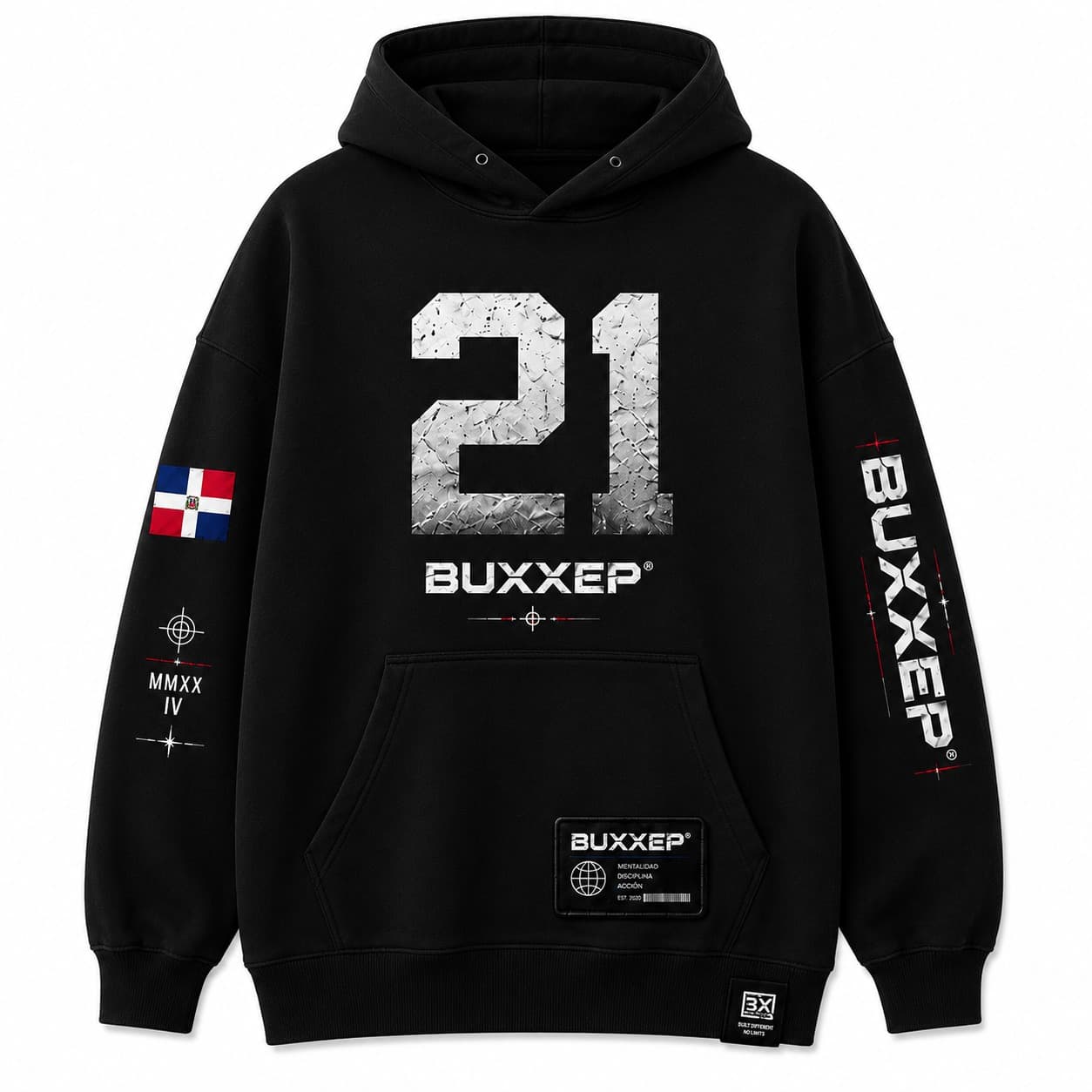 Hoodie de algodón buxxep Dominican Republic
