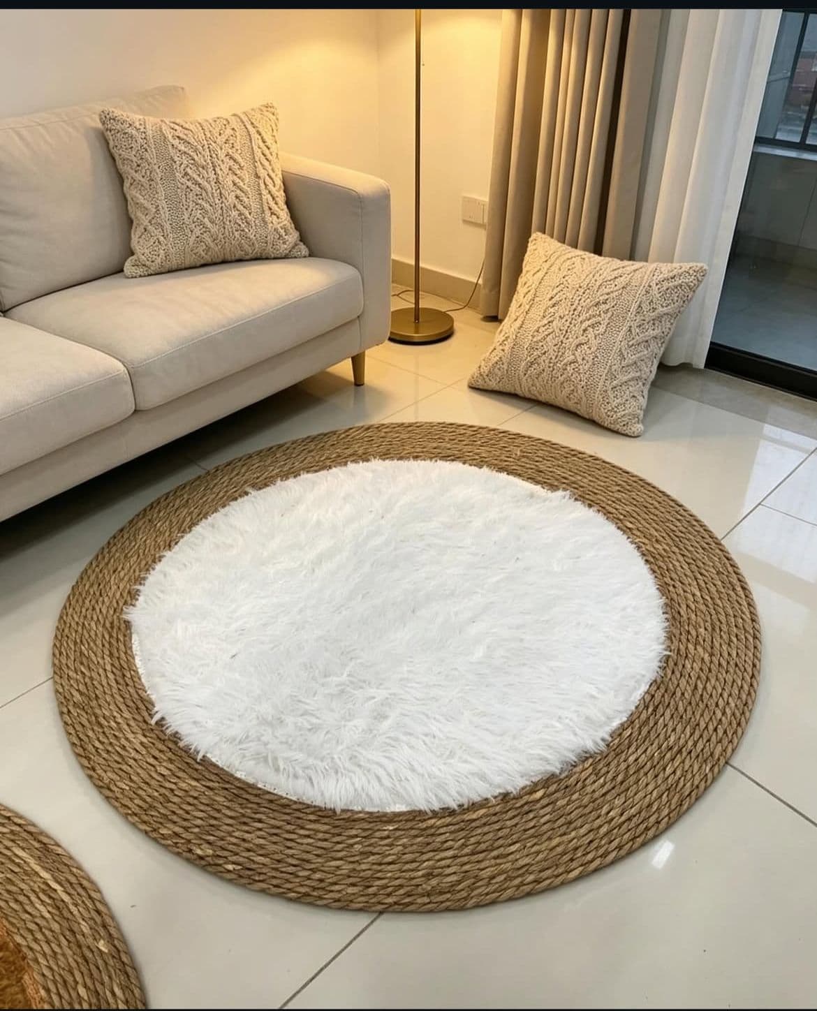 Alfombras tejida 80CM