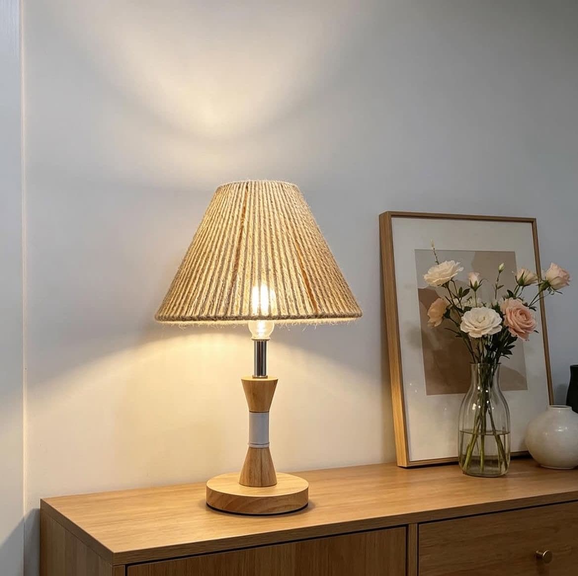 Lámpara de Mesa Decorativa Estilo Nórdico