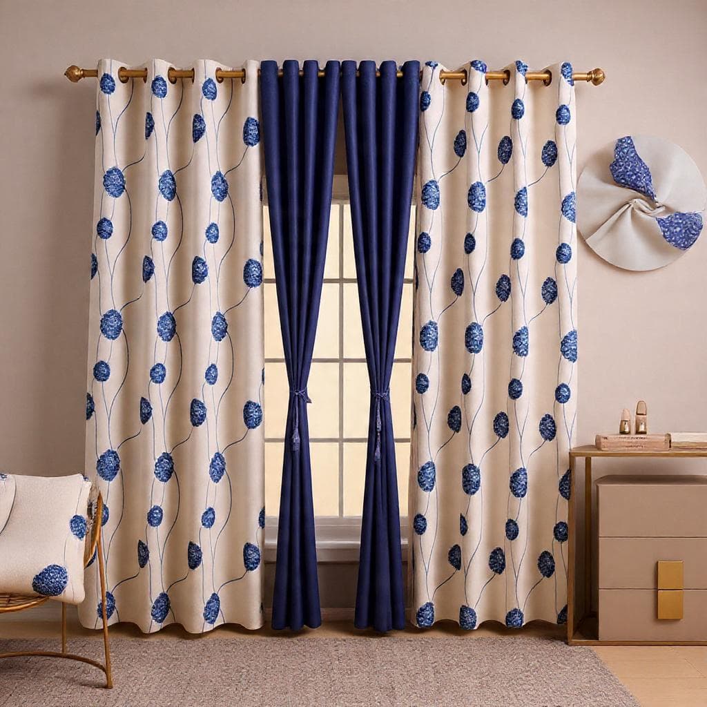 #2M-Juego de Cortinas Decorativas – Estilo, Elegancia y Privacidad para tu Hogar