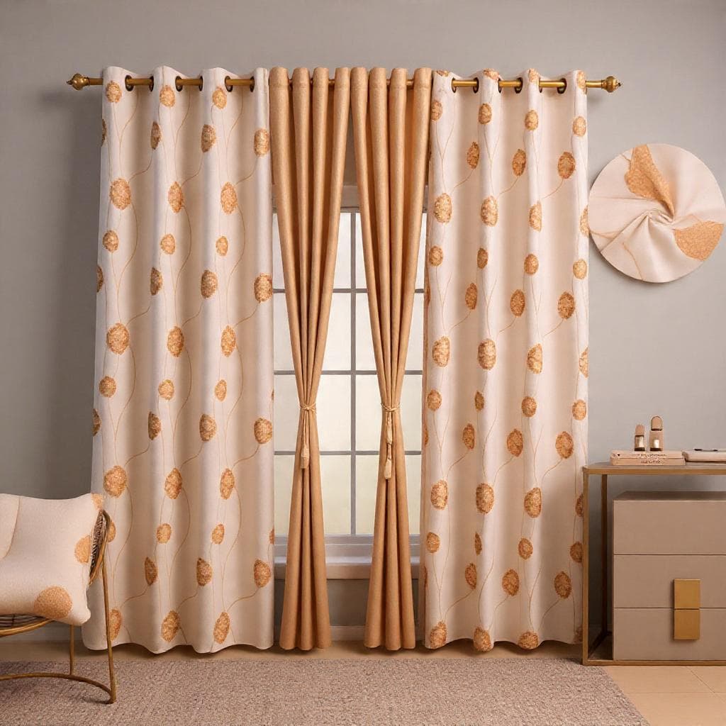 #2M-Juego de Cortinas Decorativas – Estilo, Elegancia y Privacidad para tu Hogar