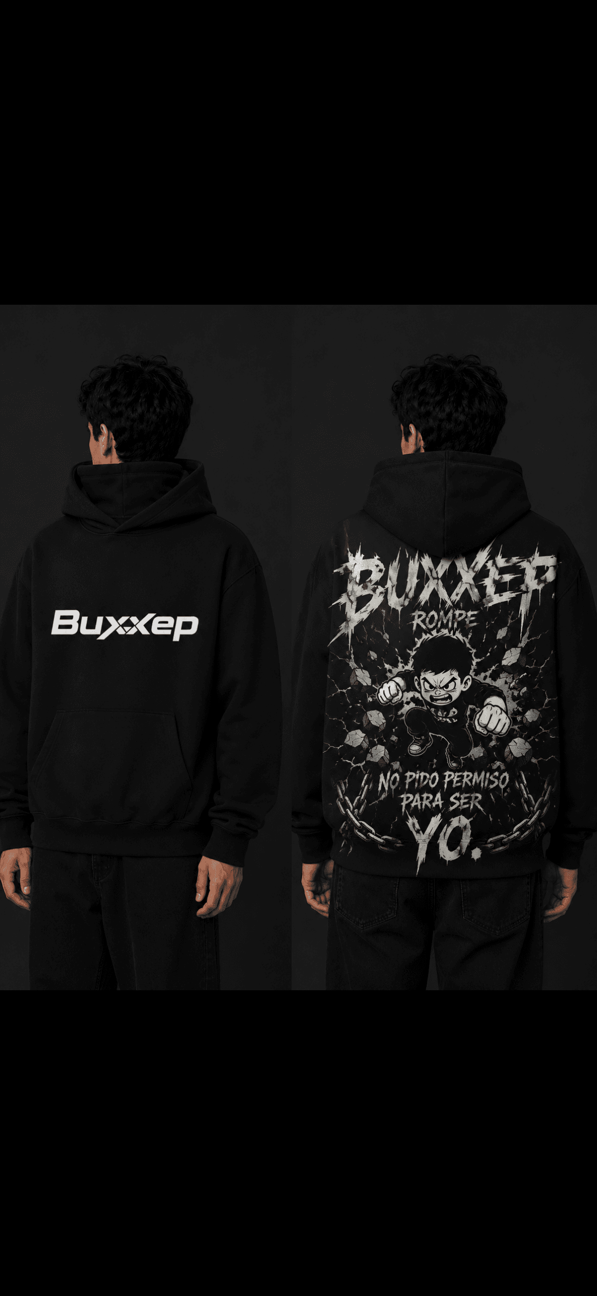 Hoodie marca buxxep